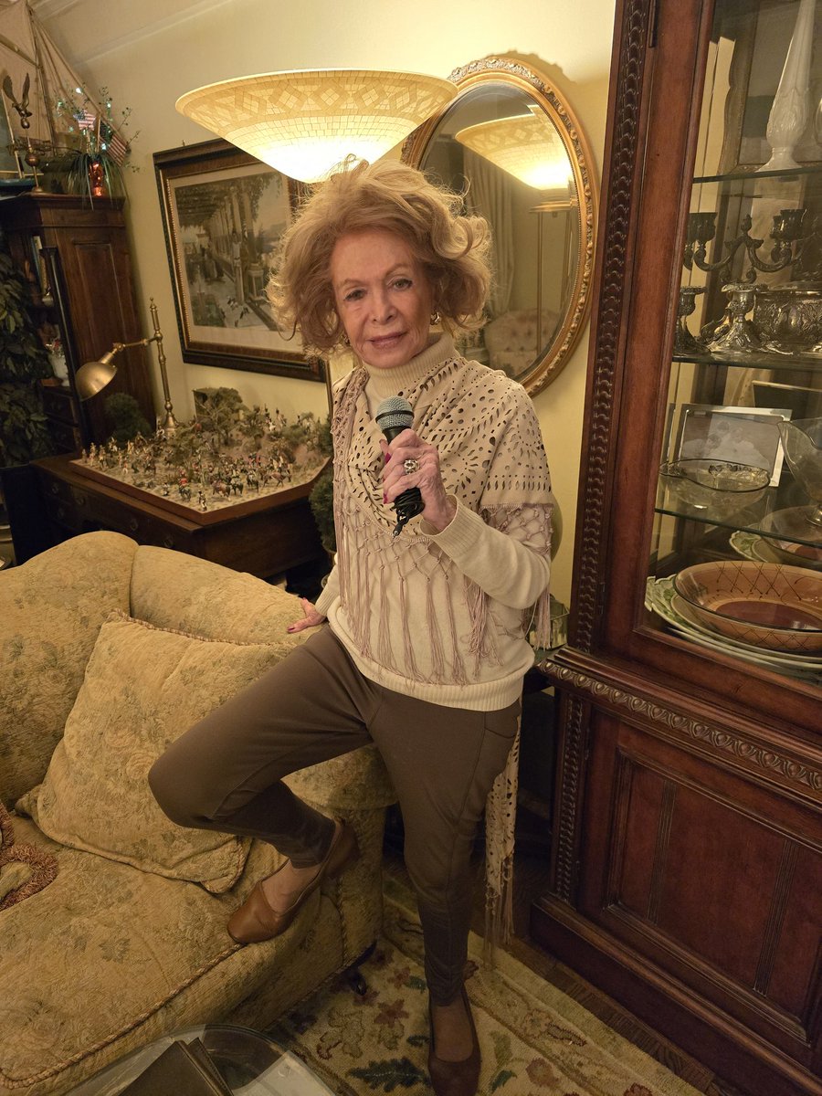 I just finished doing the high  heels and punchlines podcast. It's  was so much fun, Who wants me  on their podcast next? 😎