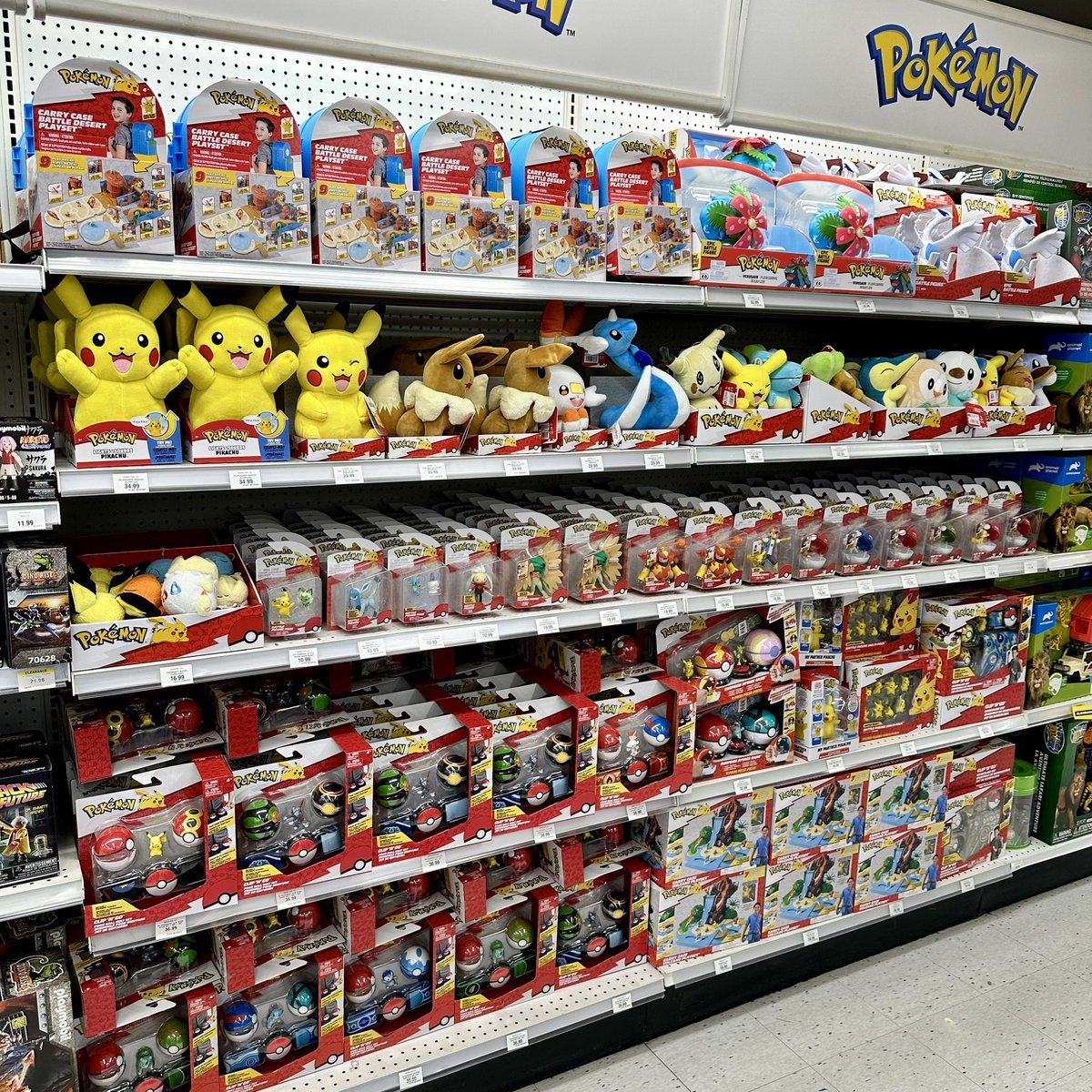 T3XACAN0's tweet image. Merchandised the Pokémon (Non-Select) Collectible Action Figures, Plush, Roleplay/Playsets, and Interactive Toys in R-Zone. ⚡️ 
📸: TAKEN: DECEMBER 18, 2023
📌: POST: MARCH 11, 2024
#toysruscanada #sherway #jazwares #jazwarestoys #pokemon #nonselect #collectibles #actionfigures