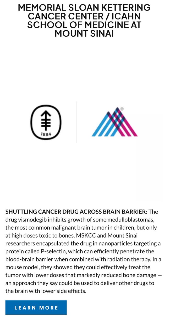 Vote for @HellerLab in Round 2 of @statnews’ #STATMadness “Shuttling Cancer Drug Across Brain Barrier” now!

Can’t wait for @HellerLab and I start our new venture! Details to come!

statnews.com/feature/stat-m…
