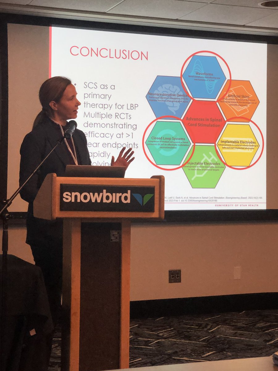 UofU_PMR's tweet photo. Big shoutout to Drs. Allison Glinka Przybysz, Taylor Burnham, and Zack McCormick for their stellar representation at #NASSWinterMeeting From diagnosing spinal pain to discussing cutting-edge techniques, they're paving the way for better treatment options! #NASS #Spinehealth https://t.co/0MWBkl4xQK