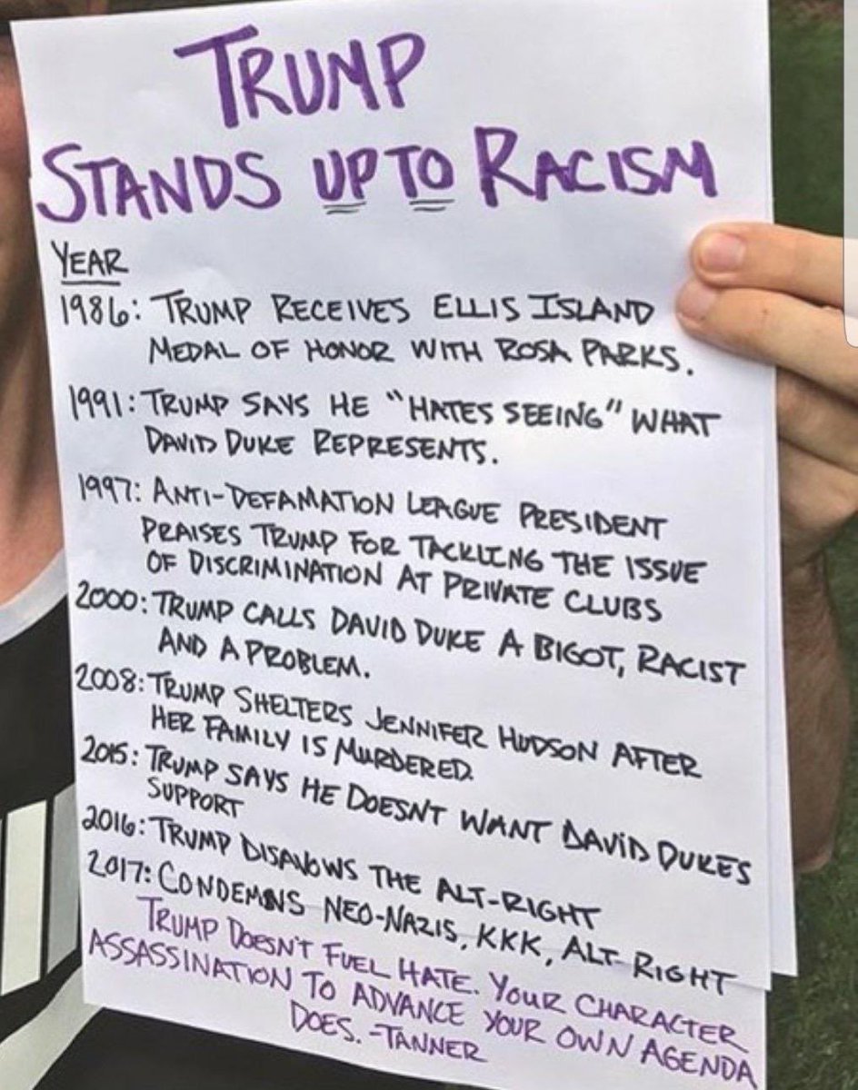 BillHerringIII's tweet photo. #TrumpIsNotRacist https://t.co/TG9XnJC89W