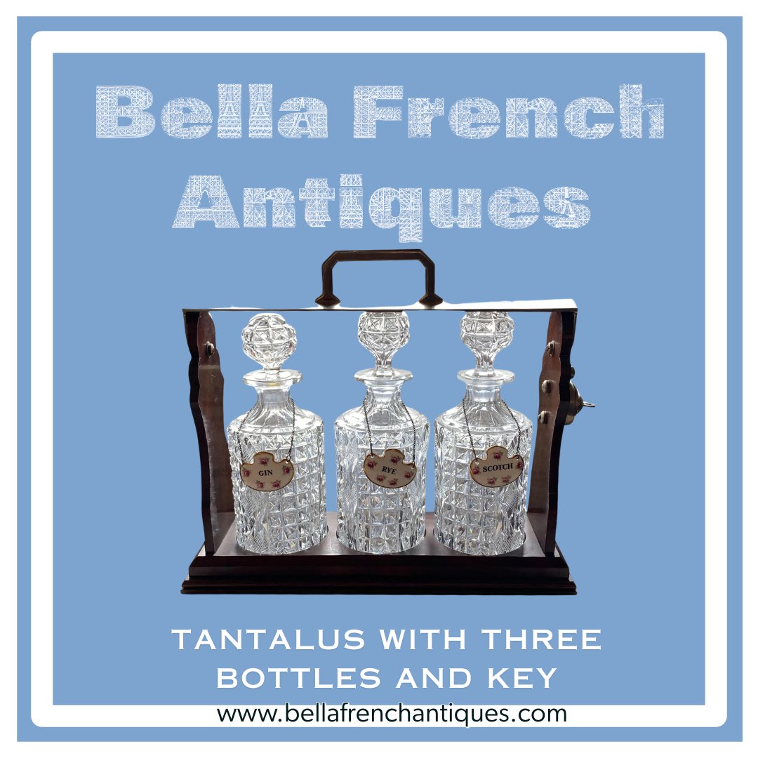 Tantalus With Three Bottles and Key

l8r.it/vU7G

#bellafrenchantiques #chairish #tantalus #ginscotchandrye #ntiquetantalus #antiquebar #vintagebar #antiquedecanters #foundandchairished #antiquerow_dallas #europeanantiques #frenchantiques #luxurydecor