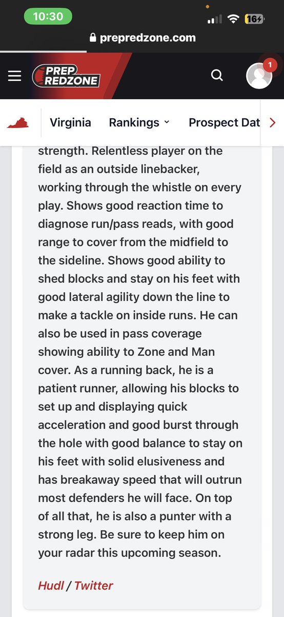 Julian Hasani (@julian01181970) on Twitter photo Thank you very much for including me in one of your 25’ and 26’ class analysis!
<a href="/GoLions1934/">Cole Laing</a> <a href="/PrepRedzoneVA/">Prep Redzone Virginia</a> Thank you very much for including me in one of your 25’ and 26’ class analysis!
<a href="/GoLions1934/">Cole Laing</a> <a href="/PrepRedzoneVA/">Prep Redzone Virginia</a>