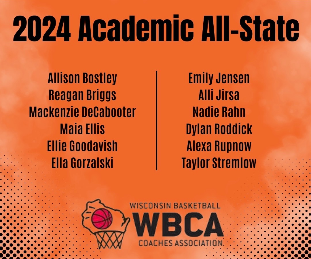 Congrats to our ENTIRE roster for being awarded WBCA Academic All-State! We are incredibly proud of how hard our student-athletes work on and off the court! #wisgb