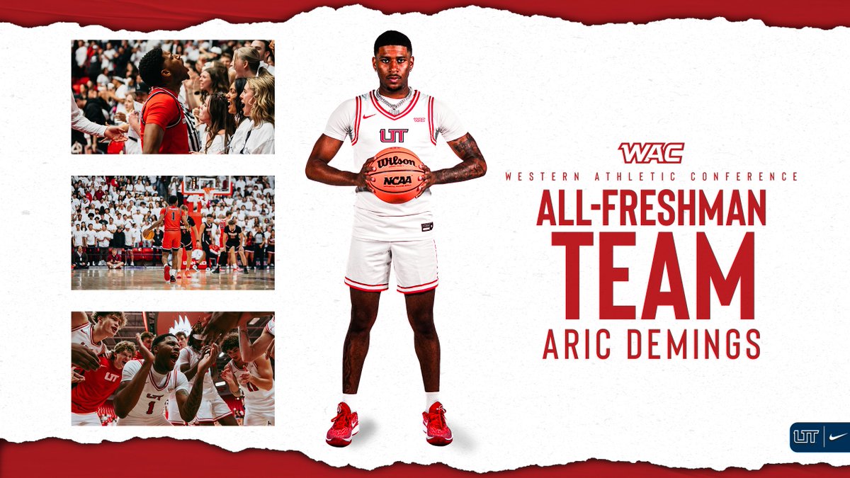 Utah Tech Men's Basketball (@utahtechmbb) on Twitter photo Congrats <a href="/ar1c_/">Aric Demings</a>!!
#UtahTechBlazers | #WACmbb | #WAChoops | #UniteTheFamily x #IntoTheStorm
📰 - shorturl.at/adU28 Congrats <a href="/ar1c_/">Aric Demings</a>!!
#UtahTechBlazers | #WACmbb | #WAChoops | #UniteTheFamily x #IntoTheStorm
📰 - shorturl.at/adU28