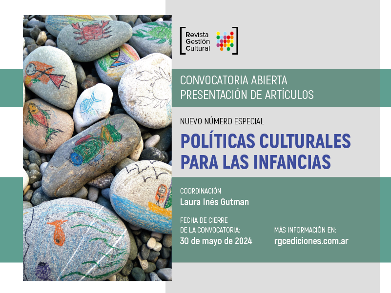 GutmanLaura's tweet photo. Convocatoria de artículos para la edición especial «Políticas Culturales para las Infancias» https://t.co/hQugZ66p7u https://t.co/caZgDX9BtP