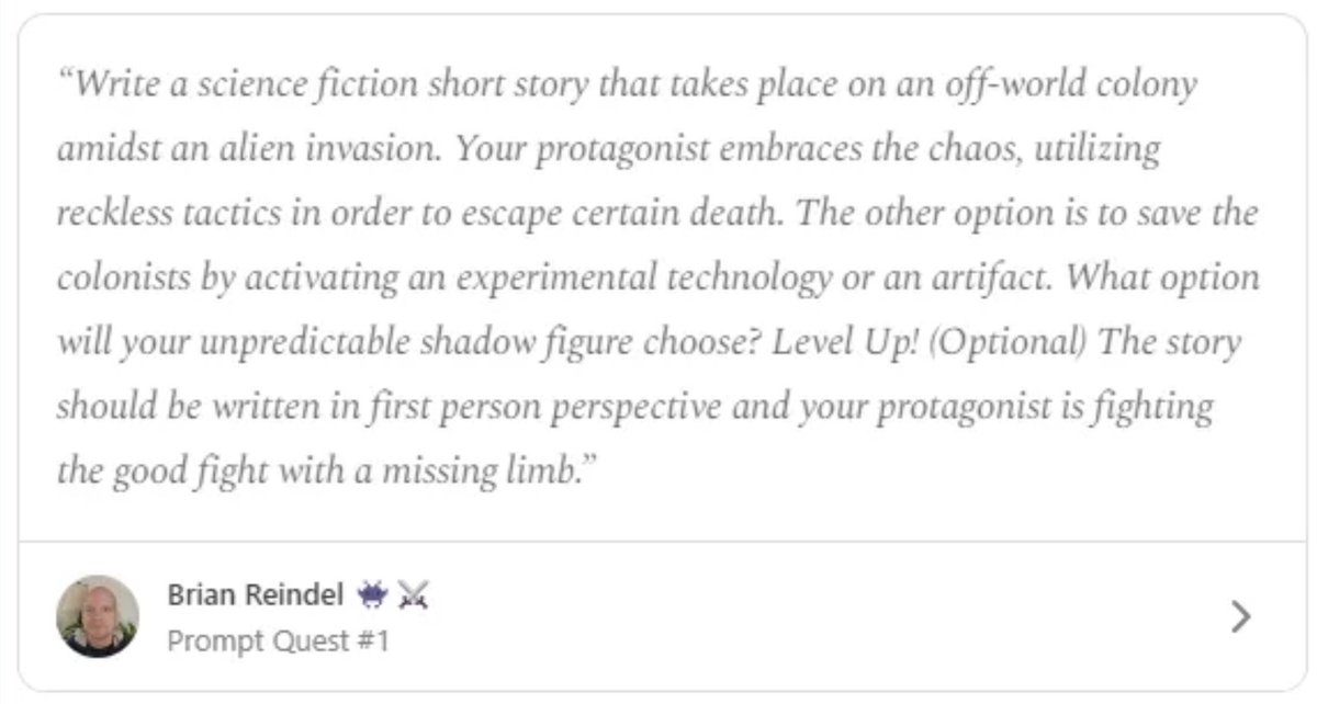I've met a writing prompt challenge with a 2492 word short story. By sheer coincidence it's the year the story takes place.
Best described as ‘Aliens meets Fury Road meets Starship Troopers’, please meet my badass 'Bandita':
reiditwrite.substack.com/i/142420516/ba…