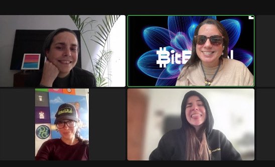 Thank you all #Web3 &amp; #CryptoArt community joining our Monday call for everything Lunaprise Moon Museum. Stay tuned for next winners of our CryptoArt X Impact Challenge 2023  ! 🏆⚡️💗🚀#SatoshiIsFemale #Lunaprise 

READ IT ALL: bitbasel.medium.com/bitbasel-celeb…