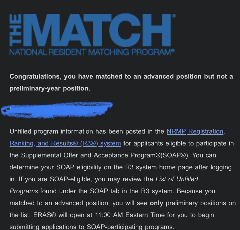 Second time’s a charm. I’m going to be a dermatologist y’all! 
#thankyoulord