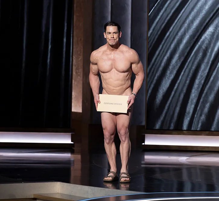 DailyLoud's tweet image. Andrew Tate says John Cena was doing his humiliation ritual to satisfy his “gay paymasters” at The Oscars.