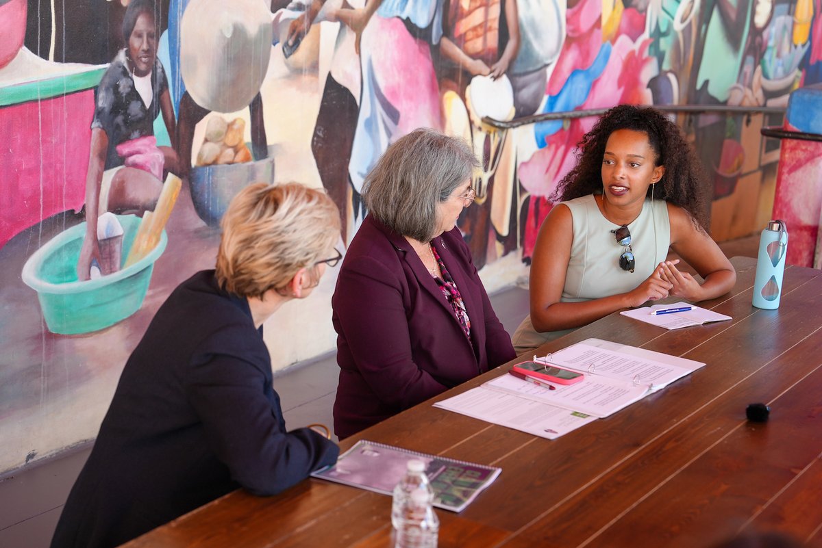 SecGranholm's tweet photo. What an honor to join @MayorDaniella in Little Haiti to hear from a number of leaders and organizations delivering clean energy solutions to local climate challenges.

I hope to work with them in the future to meet the unique energy needs for each of their communities. #FL https://t.co/6P2zgodOJc