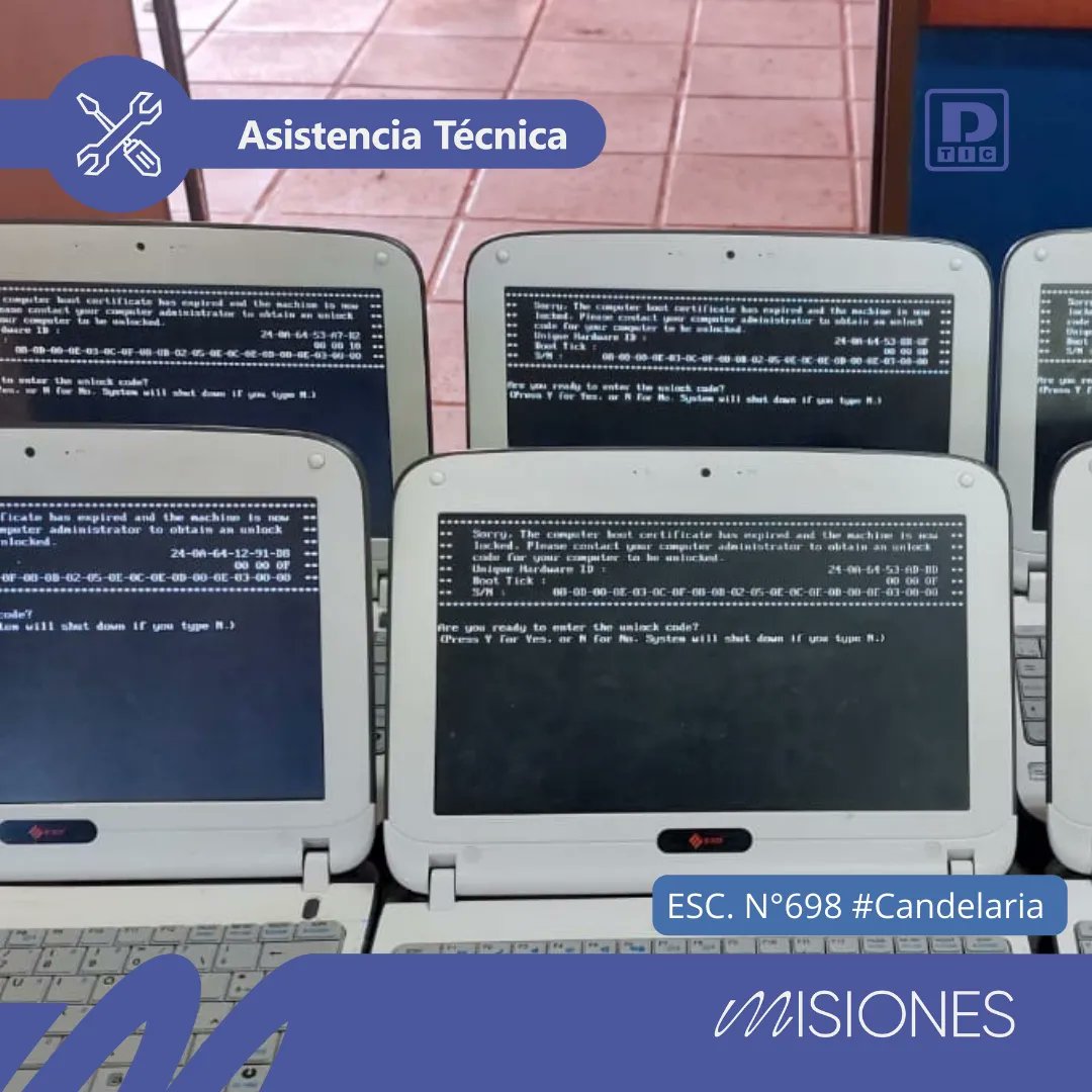 🪛Asistencia Técnica 
💻 Desbloqueo
👉Relevamiento de Piso Tecnológico 
🏫📚Escuela N°698
#Candelaria #EducaciónMisiones