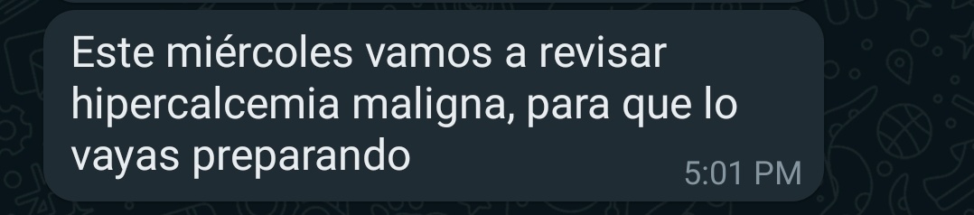 Empiezo una rotación nueva hoy. Inmediatamente los profes: 🙂