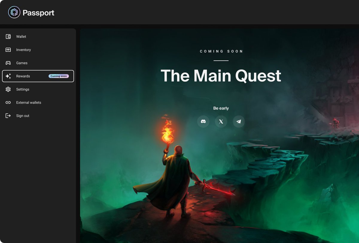 Immutable's tweet photo. The Main Quest comes with loot.

#DoQuestsGetRewards

https://t.co/VVP7r8JjR7 https://t.co/fdIoUTJG7m