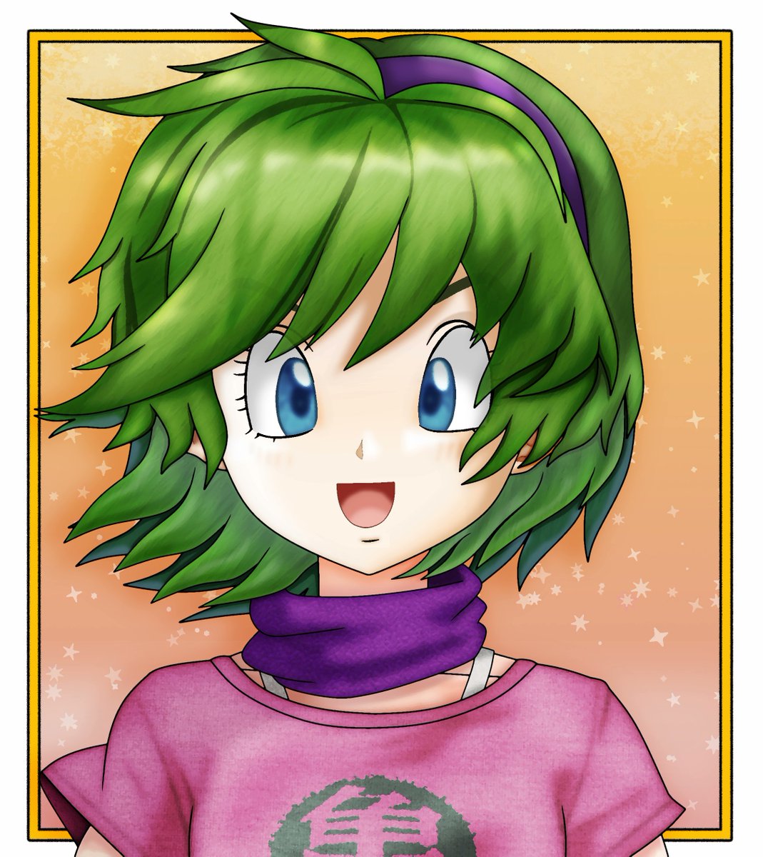 One of my first drawings I uploaded was an attempt to draw Nino in Toriyama's style.
Today I wanted to do a remake of that drawing, I think I will never be able to portray Akira's style, but I want you to know that his work was and will be a source of inspiration for me.