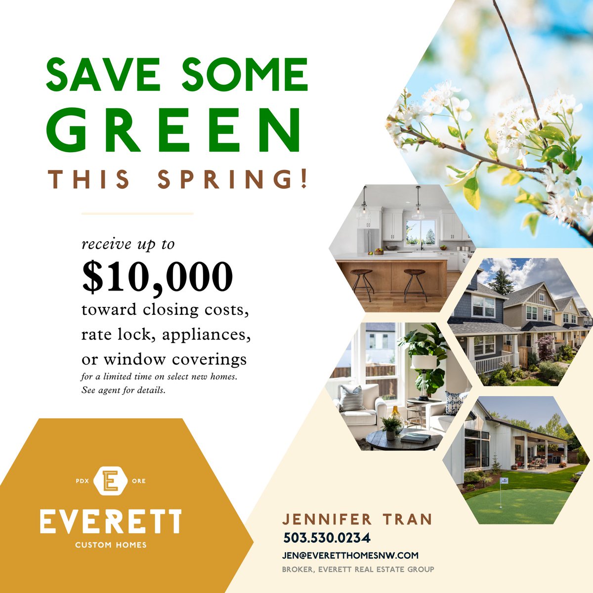 EverettHomesNW's tweet photo. It’s the season of savings! We’re offering up to $10,000 toward your next new Everett home purchase for closing costs, appliances, window coverings, rate lock or buy down. Get in touch today for more details or a new home tour. 
#everettcustomhomes https://t.co/mqlm1lKlAg