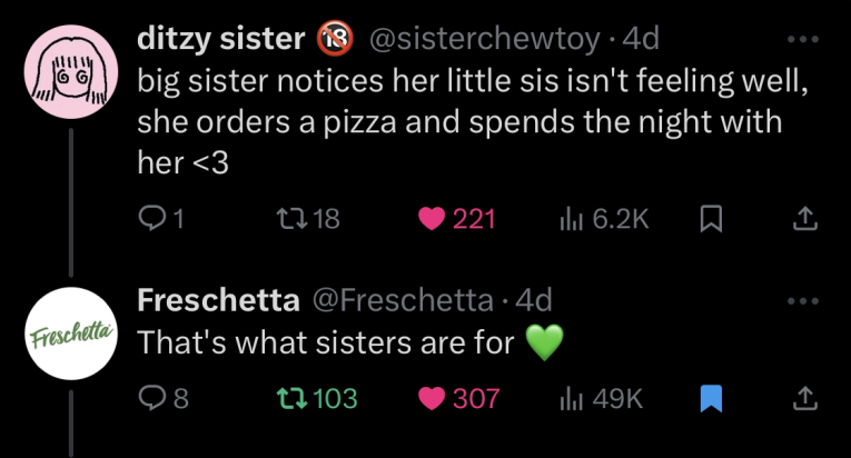 apparently freschetta deleted this tweet at some point, never forget