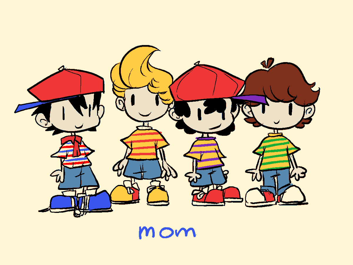 tr0ylol's tweet photo. ness' stripes will forever be purple in my heart
#earthbound https://t.co/ov745TG7qZ