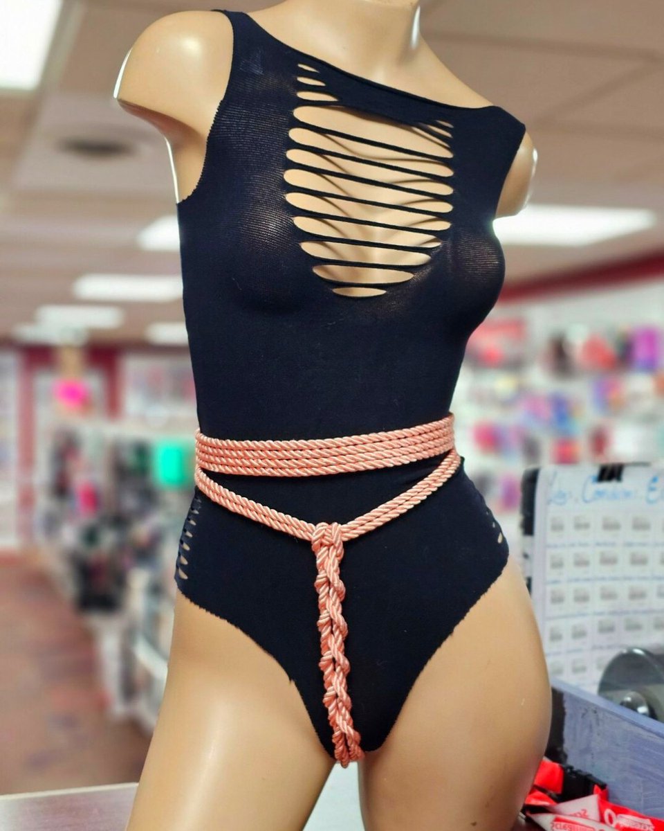 Indulge your innermost desires. New to shibari? Start by tying the wrists togther with basic knots before escalating to chest harnesses.

#couturerope #shibarirope #nsnovelties #artform #shoploversplayground