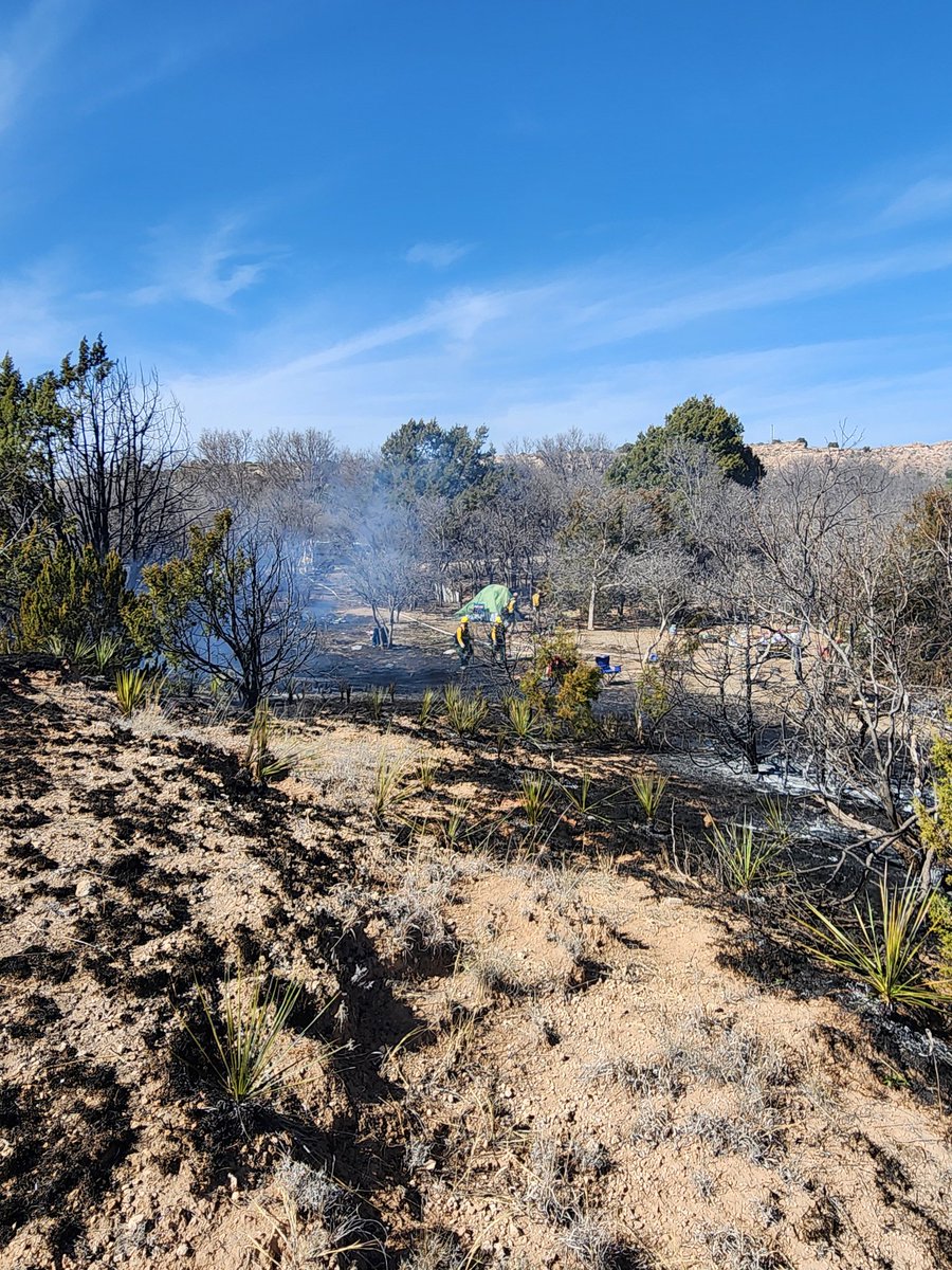 RandallCountyFD's tweet photo. RCFD responded to a grass fire today in Camp Don Harrington. The fire was kept to an acre with help from a TIFMAS strike team!  #TAMFS #TIFMAS https://t.co/5Ixv2G3JRm