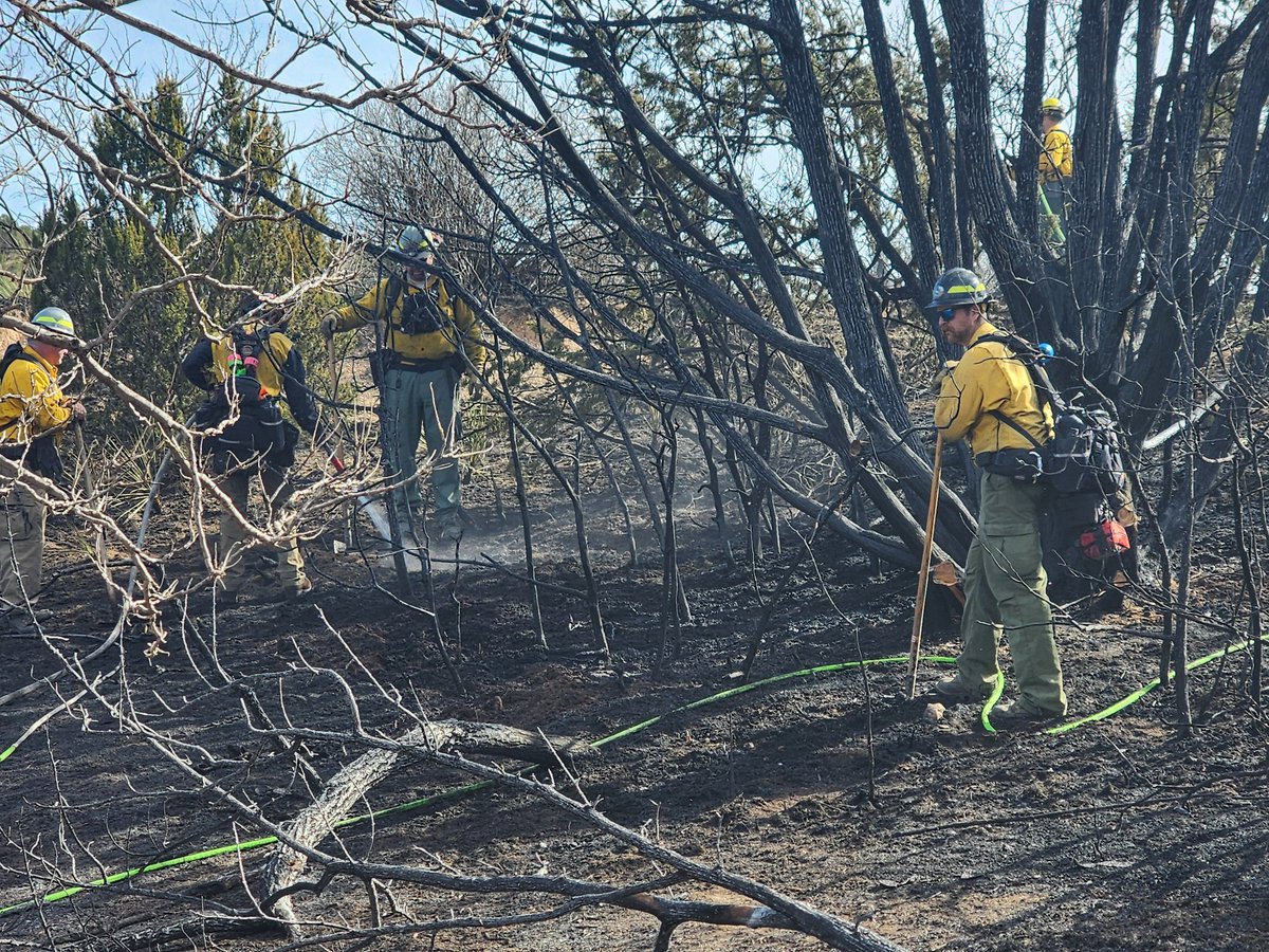 RandallCountyFD's tweet photo. RCFD responded to a grass fire today in Camp Don Harrington. The fire was kept to an acre with help from a TIFMAS strike team!  #TAMFS #TIFMAS https://t.co/5Ixv2G3JRm