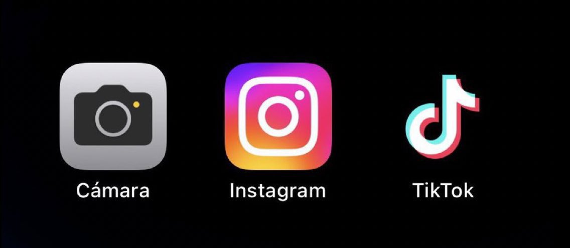 3 redes sociais, 3 câmeras diferentes