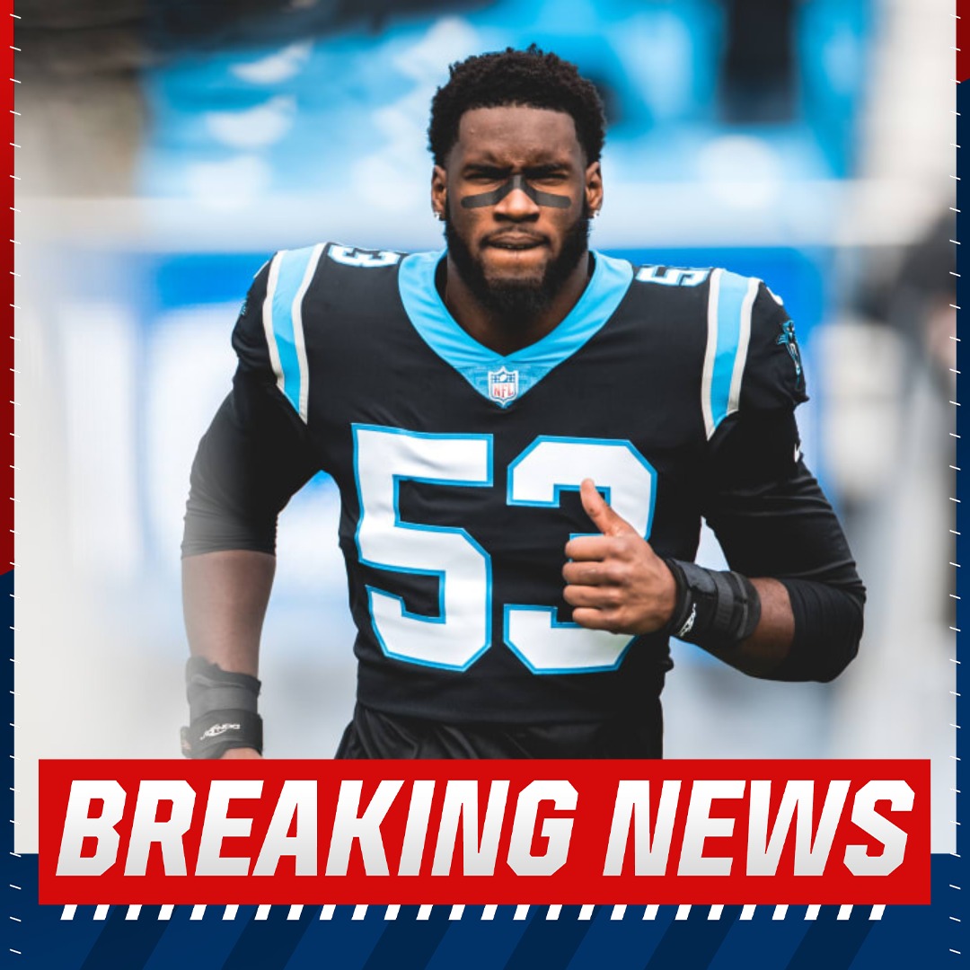 BREAKING: The #Panthers are trading OLB Brian Burns to the #Giants for a 2nd and 5th round pick, per multiple reports. The #Giants are extending Burns on a 5-year deal worth a max of $150M with $87.5M in guarantees, per NFL Network. A blockbuster.