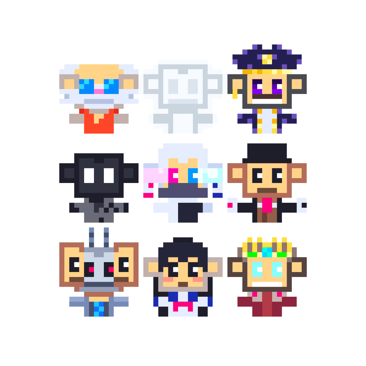 OK, the ARCADEGEN artwork mint is coming up and I want to give out some more allow lists... 🙌

Drop your pfp below, RT and I'll make some of you a custom Pocket Chimp + you'll get an allow list spot for the artwork 👀👾✨

Choose Pixels.