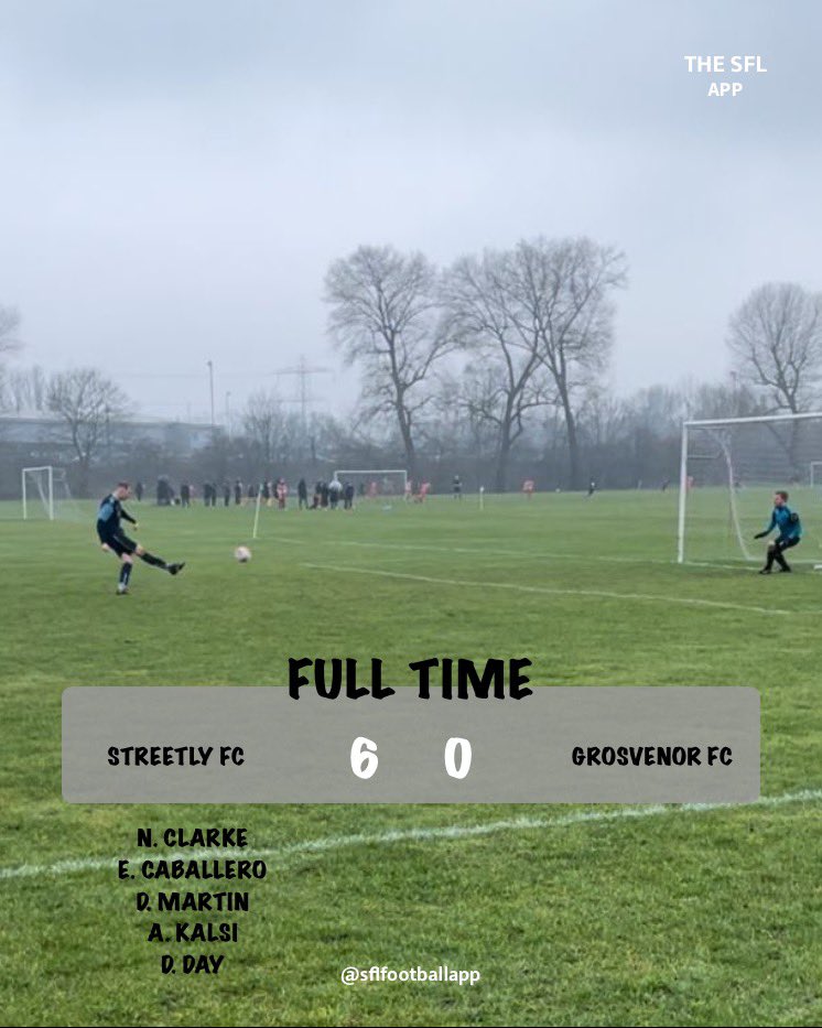 Streetly_FC's tweet photo. From the studio that bought you 5-0 vs v3. Please see our newest production ‘6-0 vs Grosvenor’ 🎬🤩

Great performance from the lads after 4 weeks off against a tough Grosvenor team. We go again next week 💪🏼 https://t.co/Rkqvs3ryiF