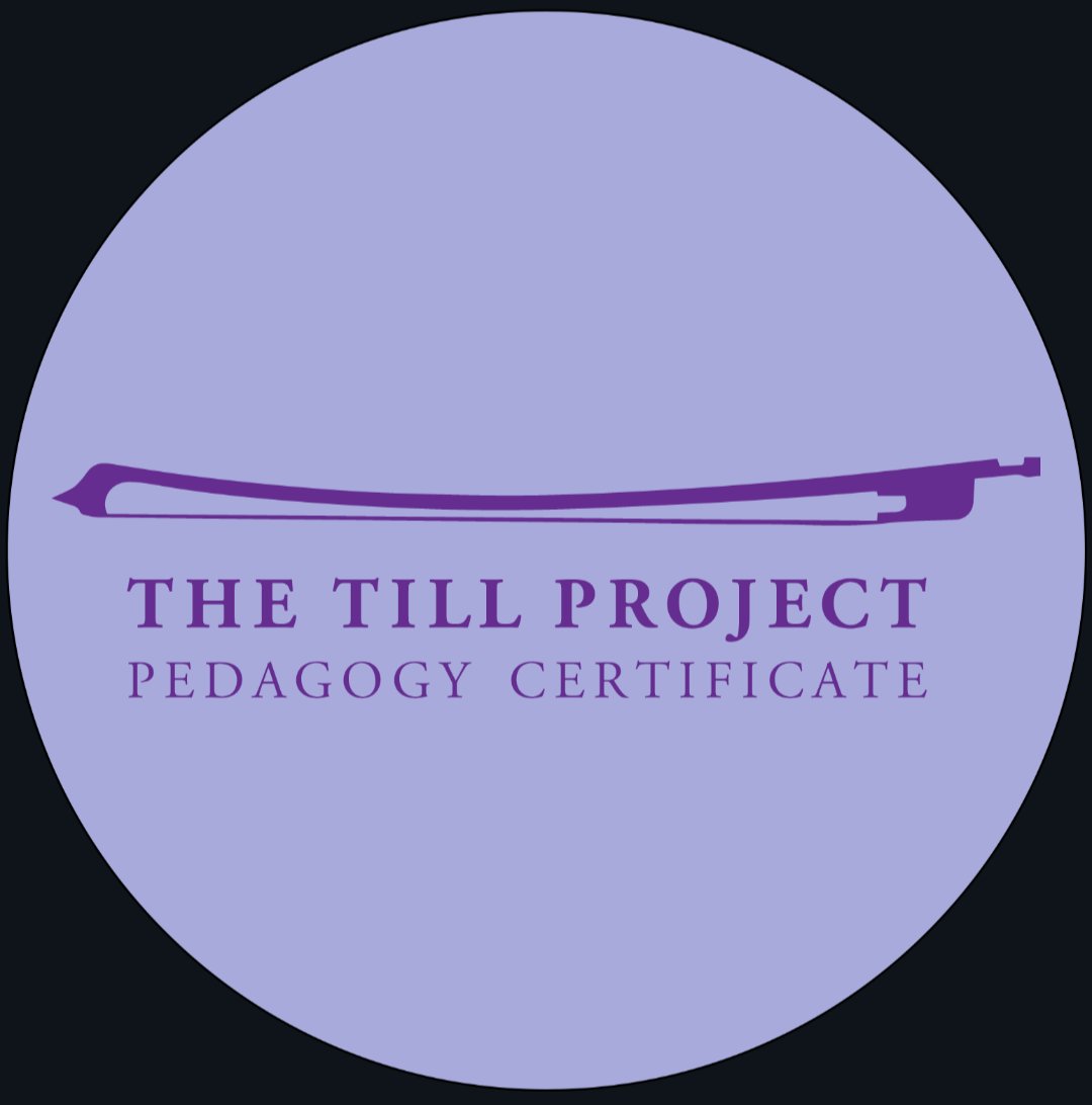 It was lovely to meet with such a thoughtful group of string teachers last night at The Till Project Pedagogy Certificate online information session. We hope lots of you will join us on this new Till Project venture! 🎻🏆💜🎶 #FeelGoodSoundGood