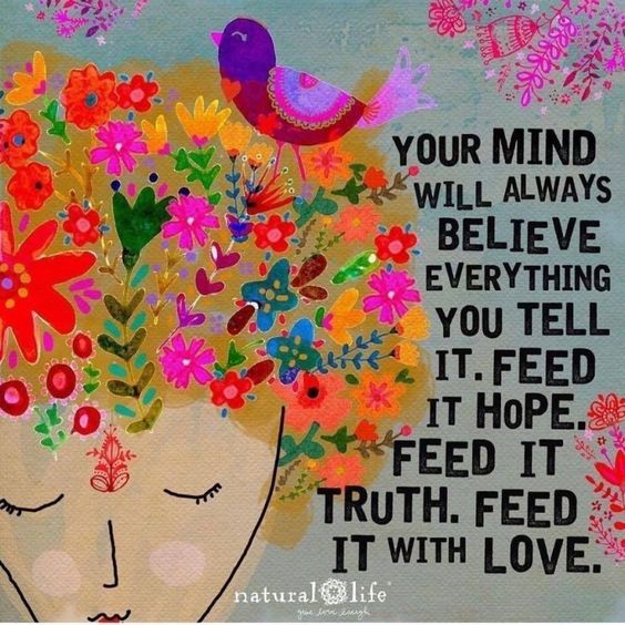 Good morning! Here is your Monday morning reminder to feed your mind with hope, truth, and love. You deserve nothing less! #MotivationalMonday