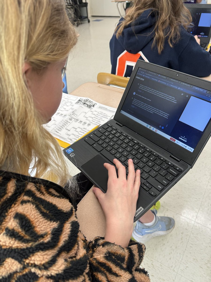 VanStory AIG students use AI to interview and research various species for the March Mammal Madness Tournament #AIGallday #CumberlandCoAIG