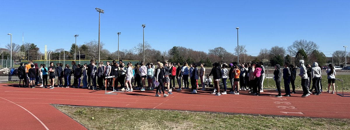 MS Track and Field…..Day 1 at the Hawks Nest