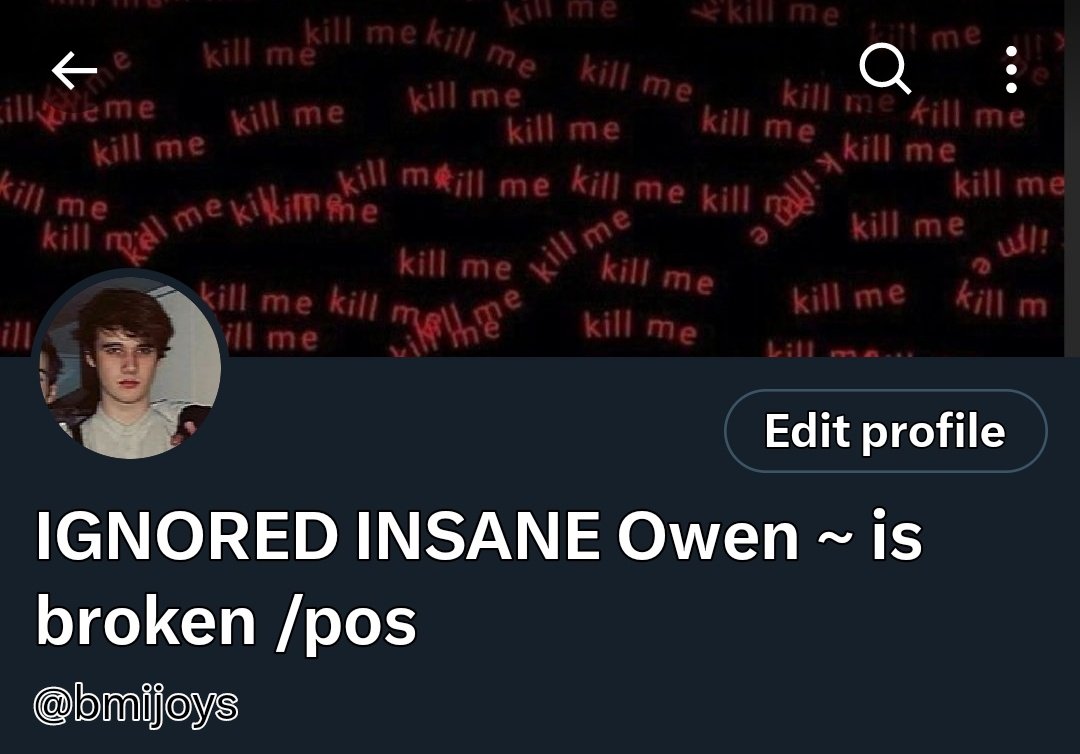 owen ❯❯❯❯ ~ is broken /pos tweet media
