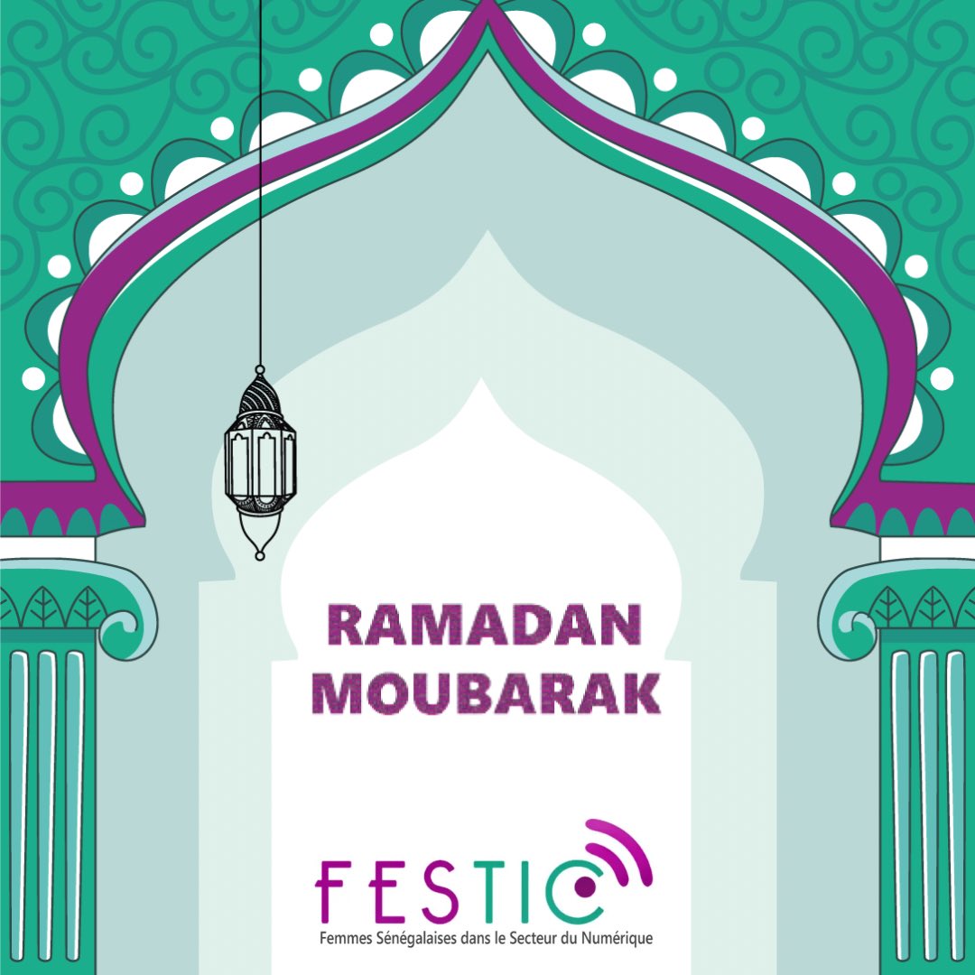 FESTICsn's tweet image. À l'occasion de ce mois béni de Ramadan, FESTIC adresse ses vœux les plus chaleureux à tous ses partenaires et à ses membres.

Puissiez-vous trouver la force et la sagesse nécessaires pour accomplir vos aspirations durant ce mois sacré.

#Ramadan Mubarak !

#festic #ramadan2023