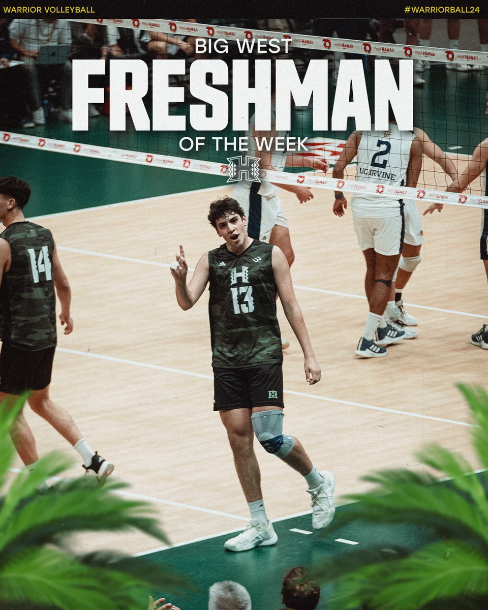 Big performances by Kurt &amp; Tread leads to Big West awards🏅

First Defensive Award for Nusterer, Sixth Freshman Award for Rosenthal

hawaiiathletics.com/news/2024/3/11…

#WarriorBall24 x #GoBows