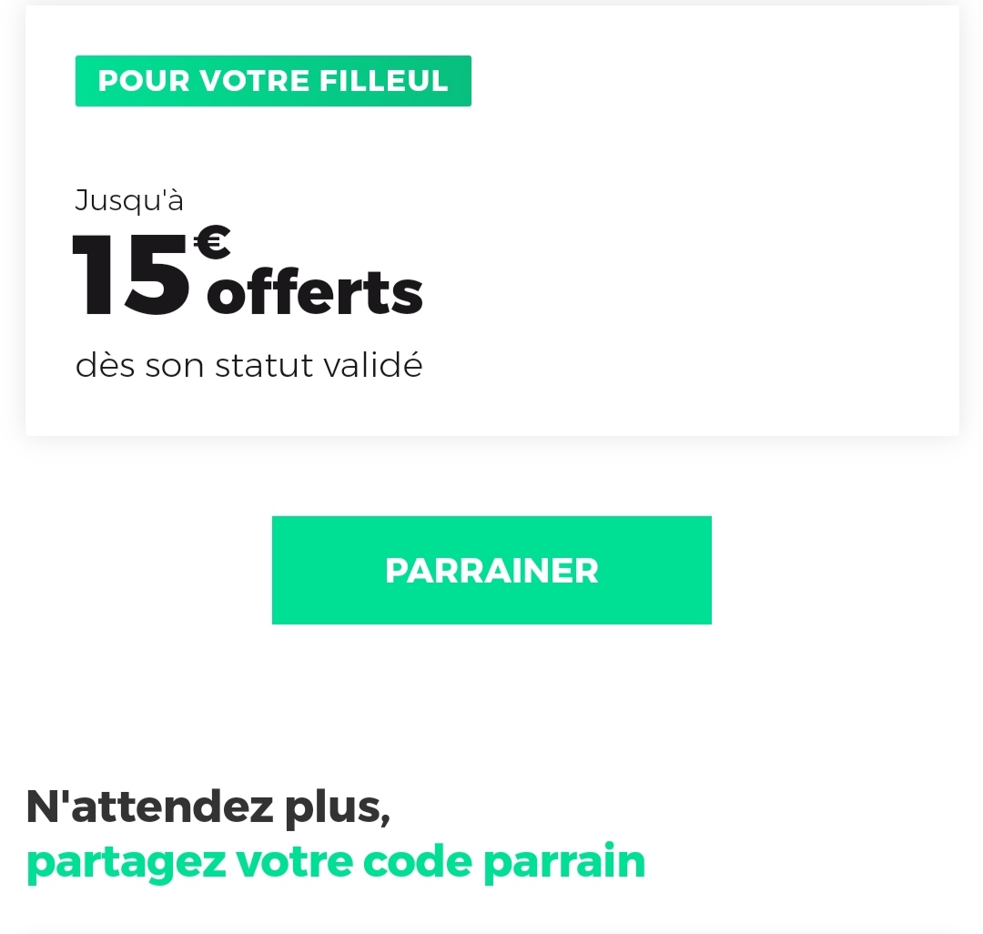 JamTooBelleToGo's tweet photo. Mon code parrainage #Red By SFR  📱
Code: RED76259DA
15€ de réduction sur la fibre (ou 10€ sur le forfait mobile)
 #Orange #Sosh #FreeMobile #RedBySFR #Amazon #Cdiscount #Referral #Rakuten https://t.co/WbtOePK9sn