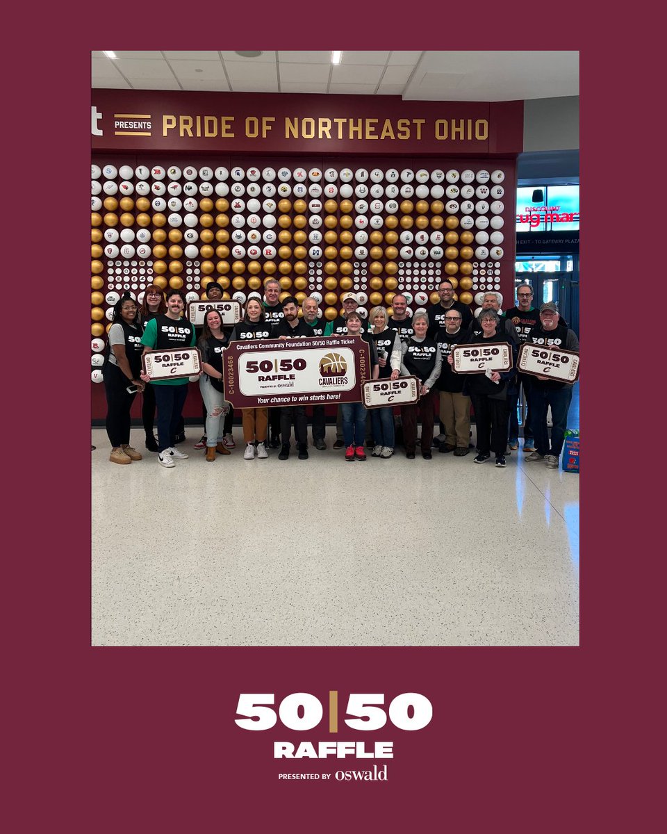 Cavs Care (@cavscare) on Twitter photo Tonight’s beneficiary for our 50/50 Raffle presented by <a href="/OswaldCompanies/">Oswald Companies</a> is the Hunger Network!
<a href="/Hunger_Network/">Hunger Network</a> continues to lead the way through innovation and with nontraditional approaches to serving our neighbors in need.
WIN BIG NOW: bit.ly/3W3s8TS Tonight’s beneficiary for our 50/50 Raffle presented by <a href="/OswaldCompanies/">Oswald Companies</a> is the Hunger Network!
<a href="/Hunger_Network/">Hunger Network</a> continues to lead the way through innovation and with nontraditional approaches to serving our neighbors in need.
WIN BIG NOW: bit.ly/3W3s8TS