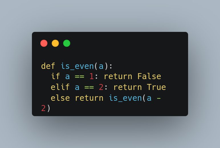 elisman's tweet photo. @natmiletic Modulo is so old school. Recursion rocks. 😜 https://t.co/bhi2Hw7JzO