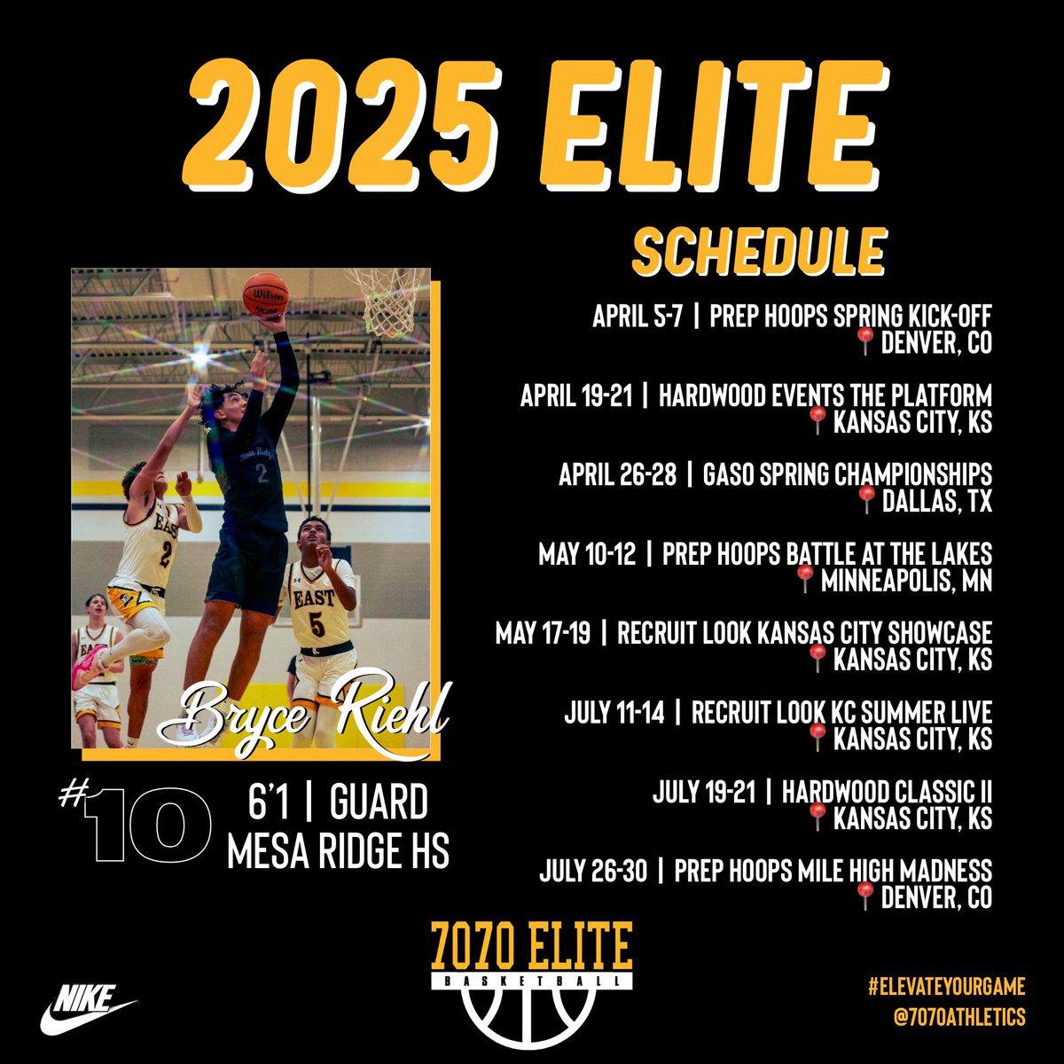 Junior Year ✅ Excited to spend my Spring & Summer with @7070Athletics and @CoachThomas_11 on 2025 Elite! @Bball_CO | @claytonconover | @PrepHoopsCO | @HardwoodEvents | @TexasHoopsGASO | @RL_Hoops