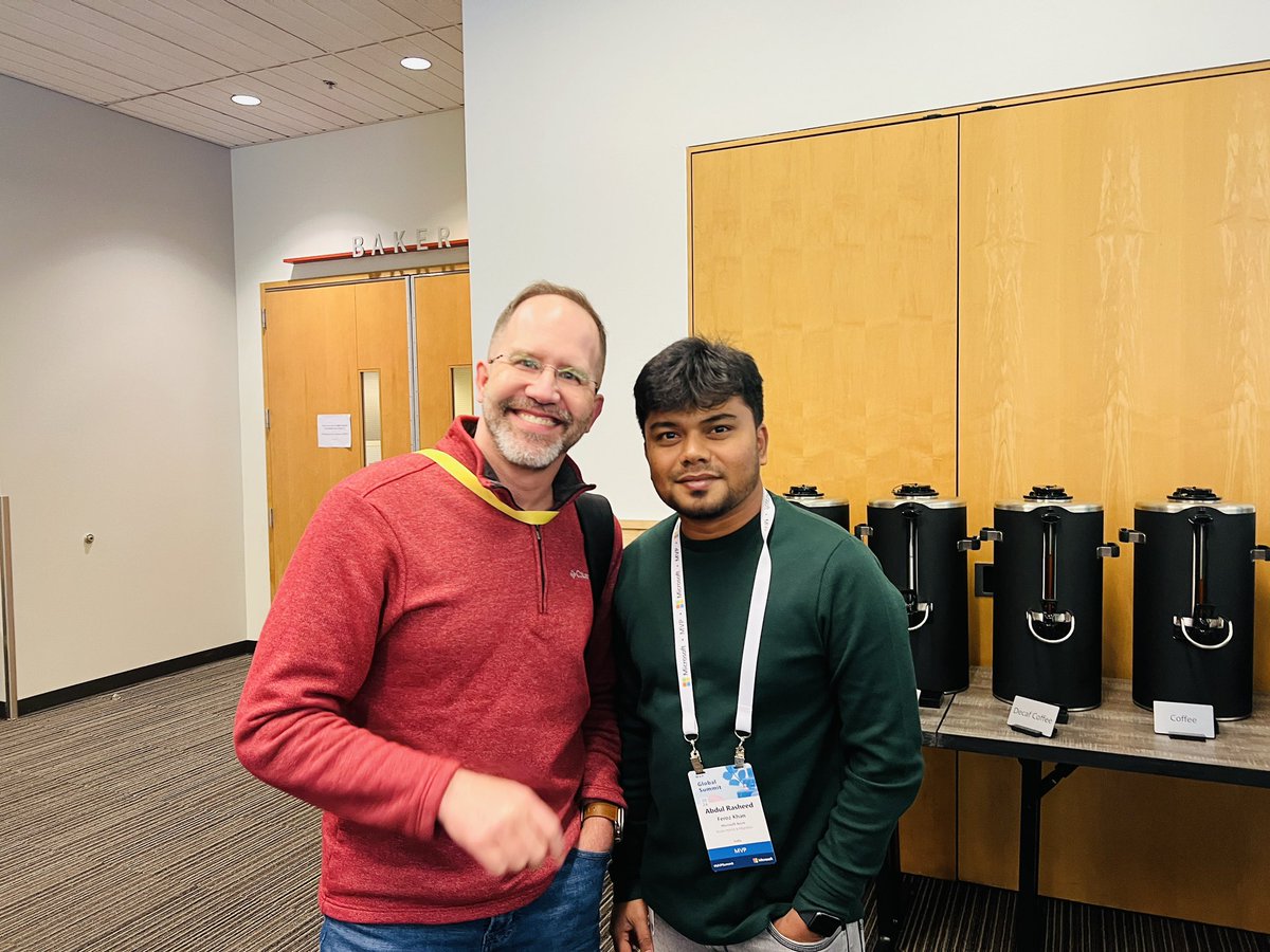 TechFero's tweet image. Super glad day with partner meetings along with MVP summit pre day event too! Thanks to #Microsoft

cc @MVPAward @shanselman