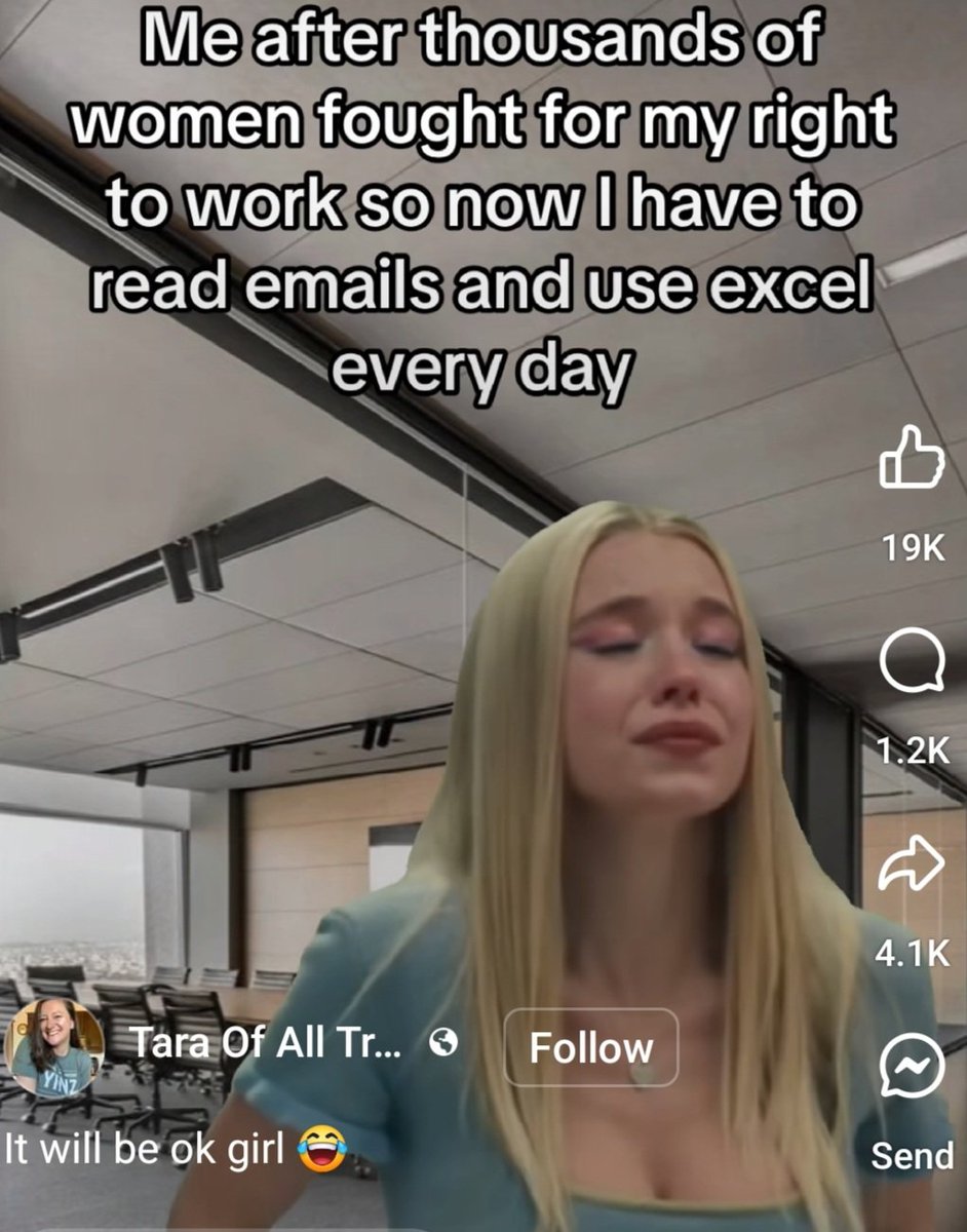 louise122884's tweet image. I absolutely hate when I see other women with takes like this bc women have ALWAYS worked, we just didn't (&amp;amp; often still don't) get paid for it.