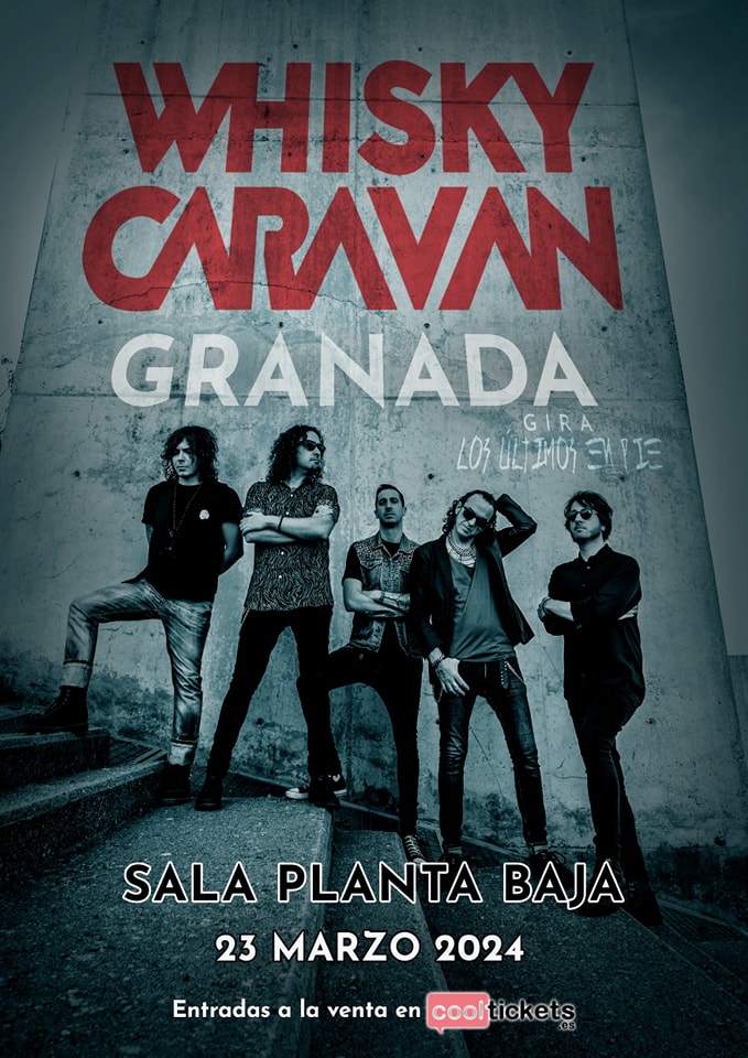 MAGVFly's tweet photo. 🎸 @WhiskyCaravan
📅 Sábado 23 de #Marzo de 2024
📍 @SalaPlantaBaja, #Granada
+ Info 📰 y entradas 🎟️
https://t.co/2osvKM4DYH

#WhiskyCaravan #LosÚltimosEnPie #SalaPlantaBaja #PlantaBaja #ConciertoEnGranada #RockEnGranada #MetalEnGranada https://t.co/jYNcETtW7P