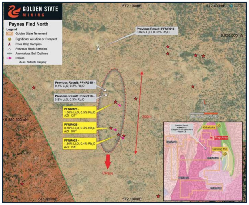 #Lithium, #gold and #basemetals company Golden State Mining Limited (#ASX:$GSM) has an exciting update on its #exploration activities across its 100%-owned projects located in #WA.

#ASX report  ➡️  bit.ly/3PjxZCZ

$GSM.ax #Yule #PaynesFind #Eucla #SoutherCrossEast