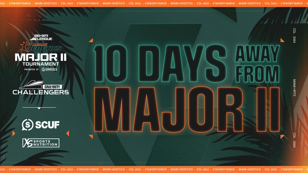 Major II is just 10 days away 🫵🏼

Get your ticket now and don't miss it out ticketon.com/event/major

#TakeMyVamos