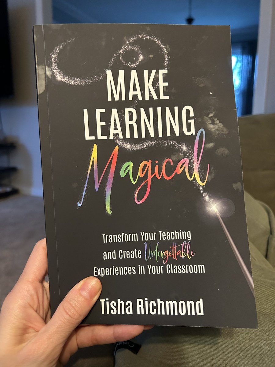 The book I needed right now. 18 years (or more?🤷🏼‍♀️
In the classroom
<a href="/burgessdave/">Dave Burgess</a> for the win…again <a href="/tishrich/">✨Tisha Richmond✨</a>