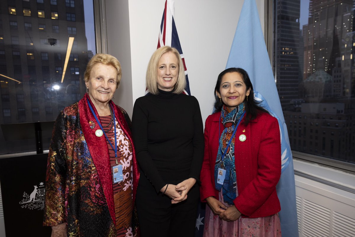 Australia is well represented in New York for the 68th Session of the Commission on the Status of Women! 

It was my great pleasure to welcome the broader delegation to town before a big few days of meetings got underway.