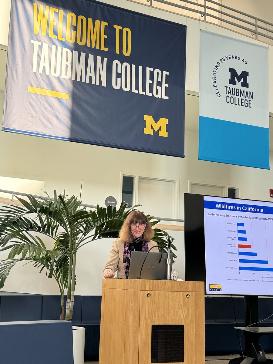 ⁦⁦⁦@UMich⁩ ⁦@TaubmanCollege⁩ learning from Karen Chapple of ⁦@UofT⁩ about #housingequity, #housingpolicy, and #housingresearch