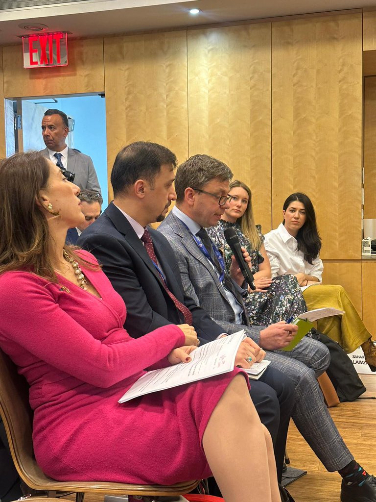 “Listening and working together with Afghan women is key,” said PR @jvaltysson at an #InternationalWomensDay event, organized to discuss the concept of #GenderApartheid in relation to women’s rights in #Afghanistan. Thanks @Malala, @AtlanticCouncil & @ipinst 🙏 #SDG5 #CSW