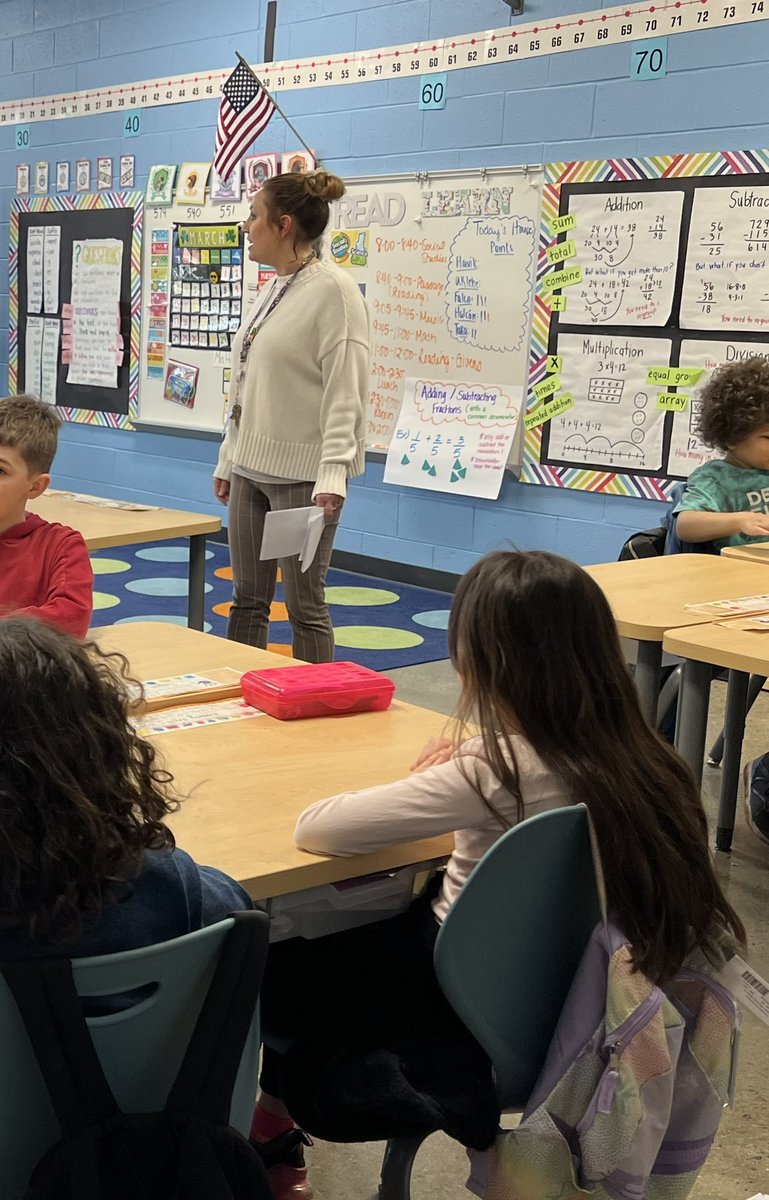 Leadership comes in many forms. Loved seeing Mrs. Givens, principal at Holladay ES teaching 3rd grade the other day and practicing her craft of instructional leadership. <a href="/HenricoSchools/">Henrico Schools</a> <a href="/cwcrozier/">Candace Wilkerson</a> <a href="/staceyaustin1/">stacey austin</a>